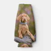 かわいい子犬ハンガリーのVizsla犬の子犬写真// ボトルクーラー (正面)