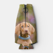 かわいい子犬ハンガリーのVizsla犬の子犬写真// ボトルクーラー (裏面)