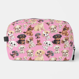 かわいい子犬ピンク ドップキット