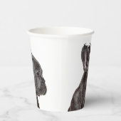 かわいい子犬フランスのめ 紙コップ (右)