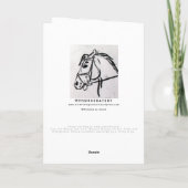 かわいい子犬ヴィンテージアールデコ誕生日 カード (裏面)