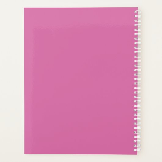 かわいい子犬好きのお母さん贈り物ペキング プランナー手帳 (裏面)