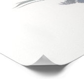 かわいい子犬遊の野球ポスター ポスター (角)