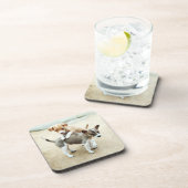 かわいい子犬遊ズオンビーチ コースター (右側)