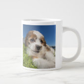 かわいい子犬(しつ) ジャンボコーヒーマグカップ (右)