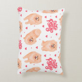 かわいい子犬 アクセントクッション (裏面(縦))