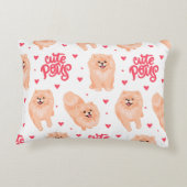 かわいい子犬 アクセントクッション (裏面)