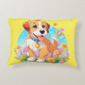 かわいい子犬 アクセントクッション (裏面)