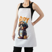 かわいい子犬 エプロン (インサイチュ)