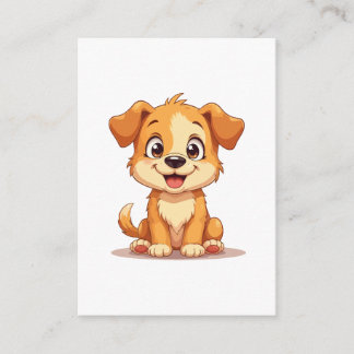 かわいい子犬 エンクロージャーカード