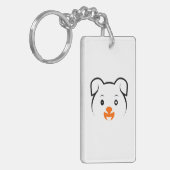 かわいい子犬 キーホルダー (正面左)