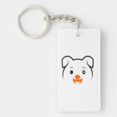 かわいい子犬 キーホルダー (正面)