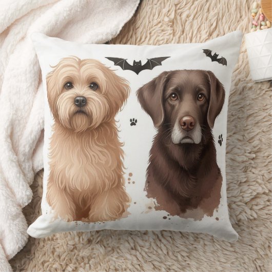 かわいい子犬 クッション (ブランケット)