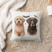 かわいい子犬 クッション (ブランケット)