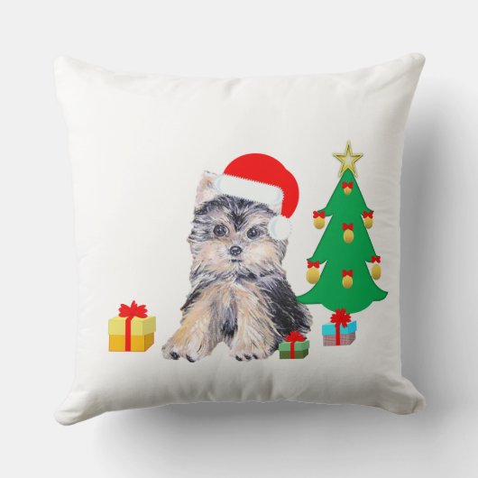 かわいい子犬 クッション (裏面)