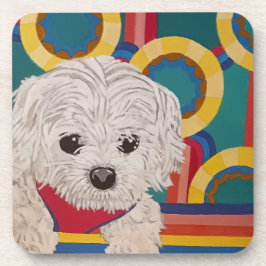 かわいい子犬 コースター