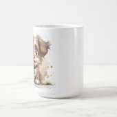 かわいい子犬 コーヒーマグカップ (中央)