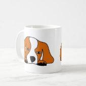 かわいい子犬 コーヒーマグカップ (正面左)