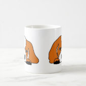 かわいい子犬 コーヒーマグカップ (中央)