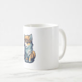 かわいい子犬 コーヒーマグカップ (正面右)