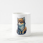 かわいい子犬 コーヒーマグカップ (中央)