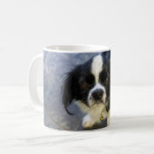 かわいい子犬 コーヒーマグカップ (正面左)