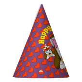 かわいい子犬 パーティーハット (左)