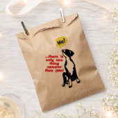 かわいい子犬 フェイバーバッグ (クリップ留めされた状態)