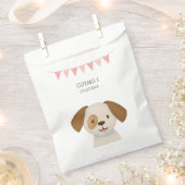 かわいい子犬 フェイバーバッグ (クリップ留めされた状態)