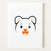 かわいい子犬 プランナー手帳 (裏面)