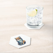 かわいい子犬 ペーパーコースター (インサイチュ)