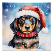 かわいい子犬 ポスター (正面)