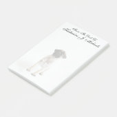 かわいい子犬 ポストイット (アングル)