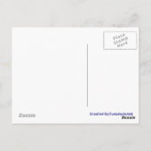 かわいい子犬 ポストカード (裏面)