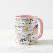 かわいい子犬 マグカップ (正面右)