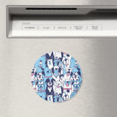 かわいい子犬 マグネット (インサイチュ (食洗機))