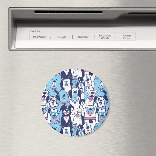 かわいい子犬 マグネット (インサイチュ (食洗機))