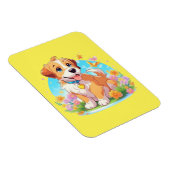 かわいい子犬 マグネット (右側)