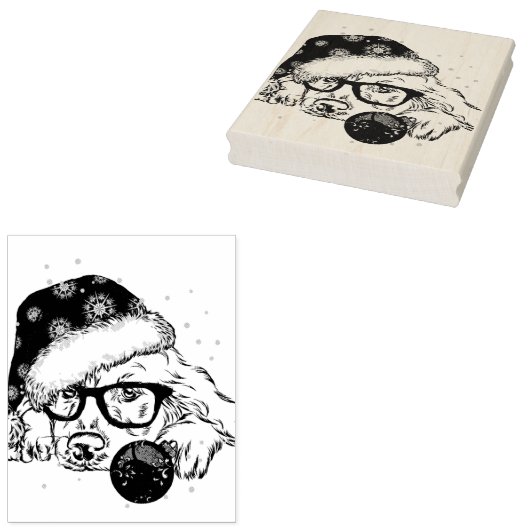 かわいい子犬 ラバースタンプ (押印)