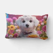 かわいい子犬 – ランバークッション (裏面)