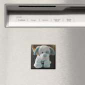 かわいい子犬 - 優しさが大切 マグネット (インサイチュ (食洗機))
