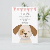 かわいい子犬 招待状 (スタンド正面)