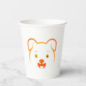 かわいい子犬 紙コップ (正面)