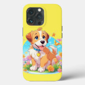 かわいい子犬 Case-Mate iPhoneケース (裏面)