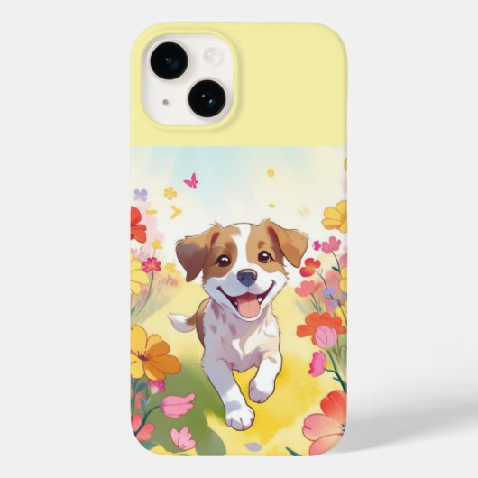 かわいい子犬 Case-Mate iPhoneケース (裏面)