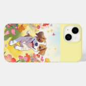 かわいい子犬 Case-Mate iPhoneケース (裏面 (横))