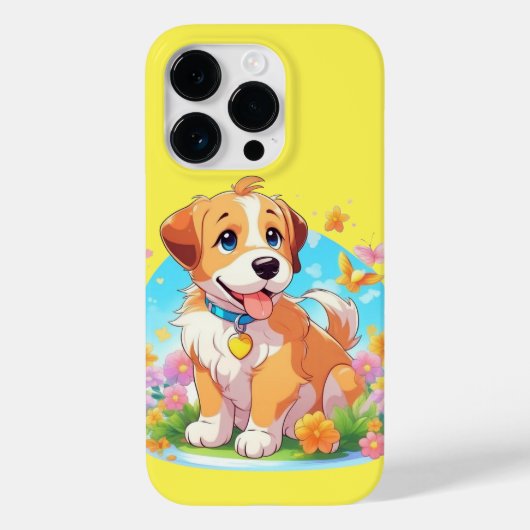 かわいい子犬 Case-Mate iPhoneケース (裏面)