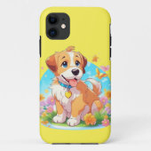 かわいい子犬 Case-Mate iPhoneケース (裏面)