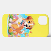 かわいい子犬 Case-Mate iPhoneケース (裏面 (横))