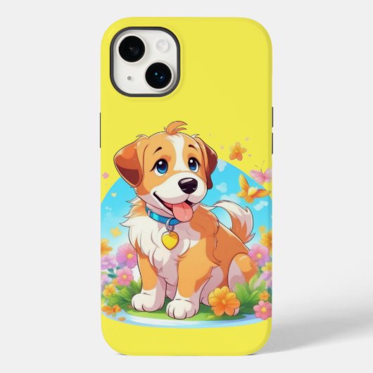 かわいい子犬 Case-Mate iPhoneケース (裏面)